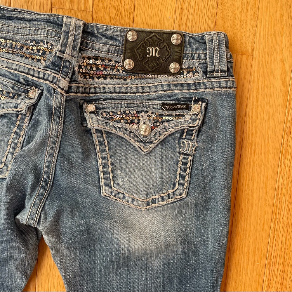 Miss Me brand bootcut jeans size 30 - Picture 4 of 6